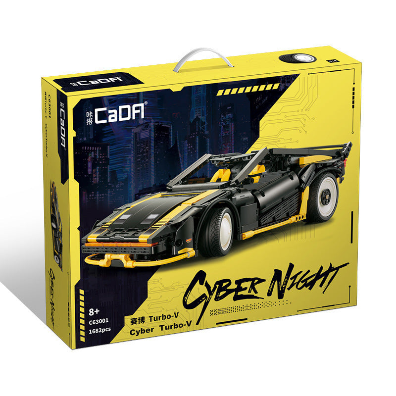 Puzzle Sports Car Building Blocks Toy