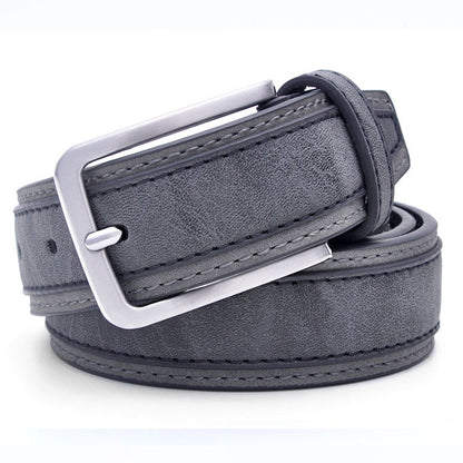 Men's Fashion Casual PU Belt - Denim Optimized