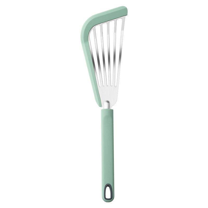 Spatule à poisson antiadhésive, spatules à fentes fines, spatules à poisson en silicone pour ustensiles de cuisine antiadhésifs, ustensiles de cuisine sans BPA résistants à la chaleur, idéal pour le poisson, les œufs et les crêpes