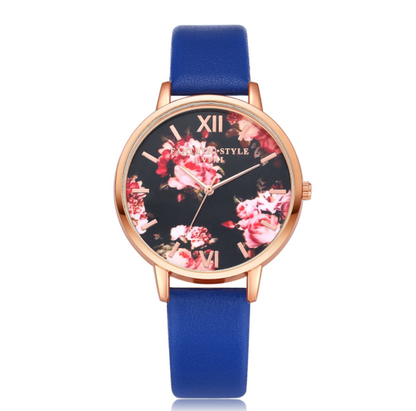 High Quality Fashion Leather Strap Rose Gold Women Watch Casual Love Heart Quartz Wrist Watch Women Dress Ladies Luxury Watches