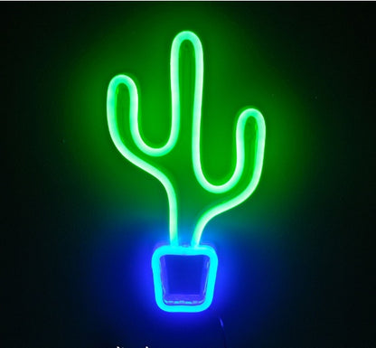 Led neon lights hanging wall decorative lights opening neon lights