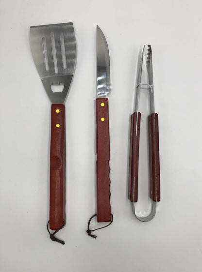 Grillverktyg Set BBQ - Rostfritt Stål Utomhus Picknick Grill Tillbehör