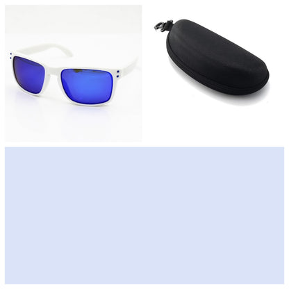 Men's Polarized Sports Sunglasses - UV400 Protection Plastic Frame