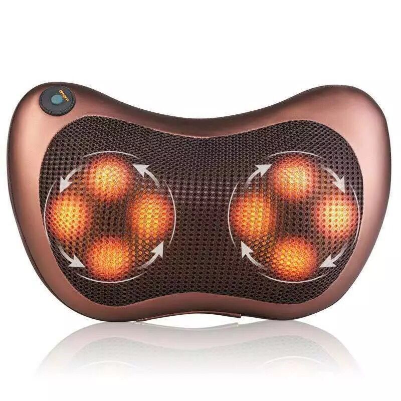 Multifunctional Neck Massager - Electric Massage Pillow for Home & Car