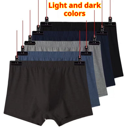 Mens Boxer Briefs For Middle-aged And Older Men