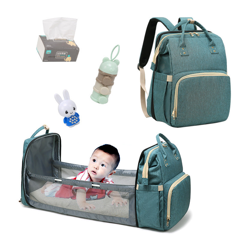 Sac de maman pliable portable pour berceau