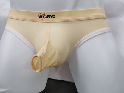 Men's Underwear Thin Ice Silk Bazooka Briefs