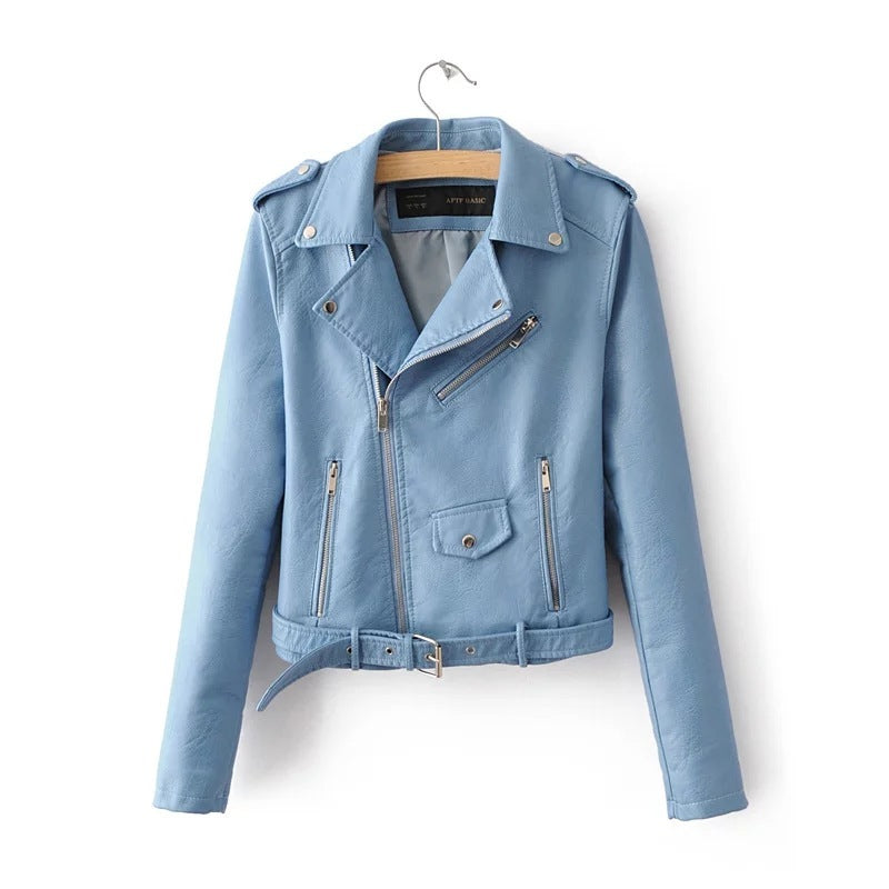 2021 Autumn and Winter Clothes for Women Korean Version Women's Leather Jacket Fashion Women Clothing