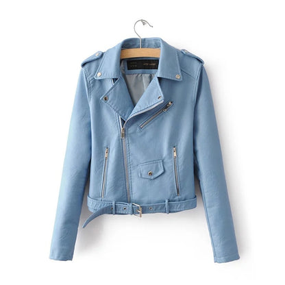2021 Autumn and Winter Clothes for Women Korean Version Women's Leather Jacket Fashion Women Clothing