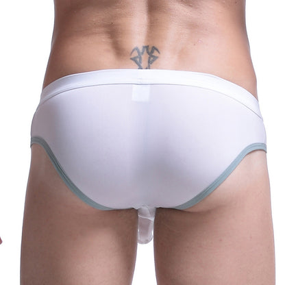 Men's Underwear Thin Ice Silk Bazooka Briefs