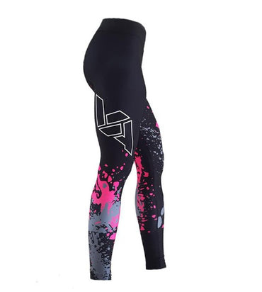 Kvinnliga Leggings Utskrift Leggings Andas Kvinna Byxor