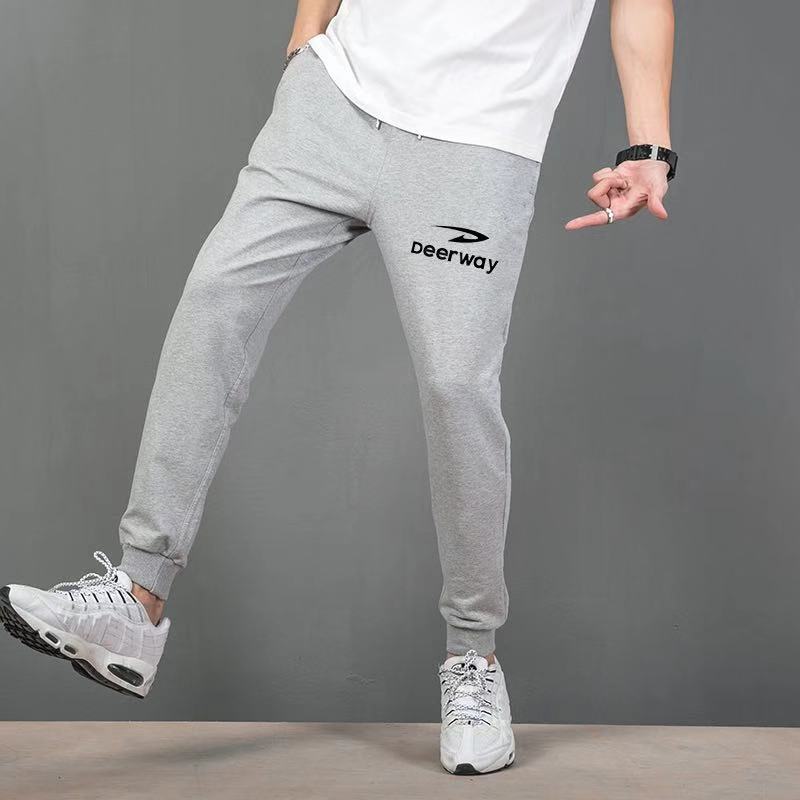 Closing loose leg pants men sweatpants