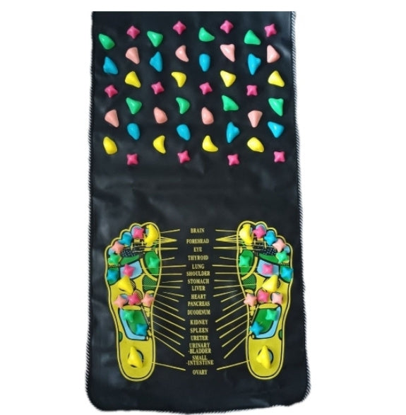 Cobblestone Foot Pad Massager - Reflexology Massage Mat