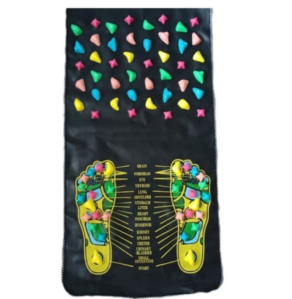 Cobblestone Foot Pad Massager - Reflexology Massage Mat