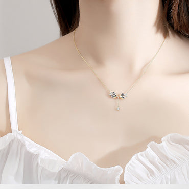 Collier mignon collier zircon