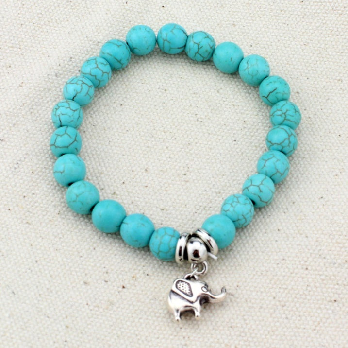 Boho Vintage Turquoise Bracelet - Stylish Fashion Jewelry