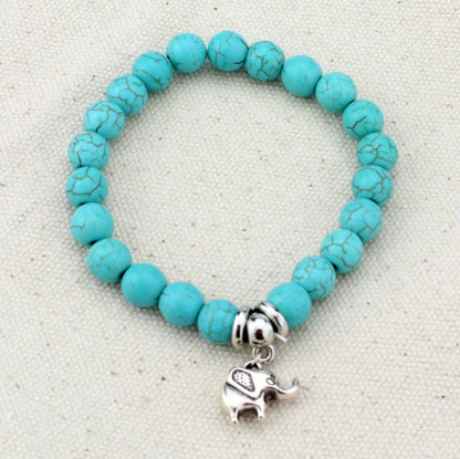 Boho Vintage Turquoise Bracelet - Stylish Fashion Jewelry