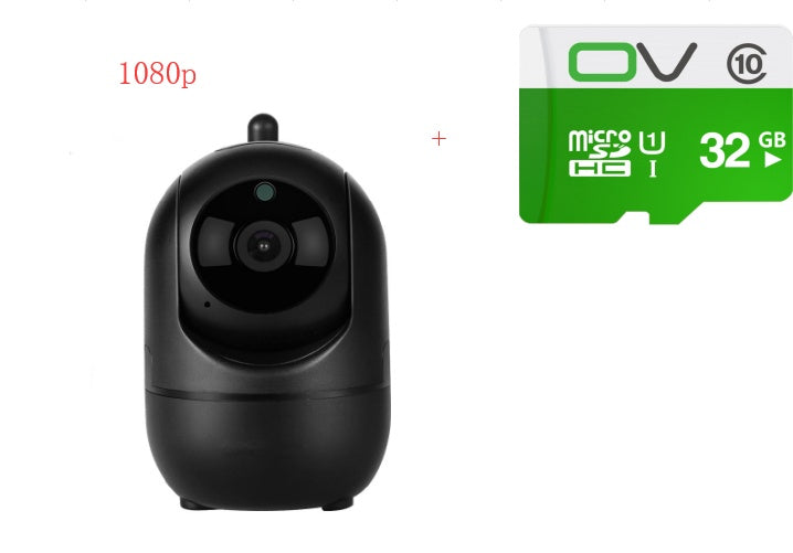 1080P moln trådlös IP-kamera Intelligent automatisk spårning av mänskliga hemsäkerhetsövervakning CCTV-nätverk wifi-kamera