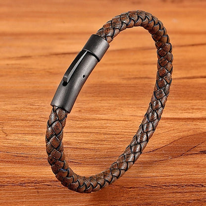 Herr för kvinnor Armband Svarta rostfria smycken Gåvor 