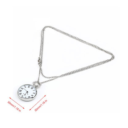 Montre de poche collier pour femme