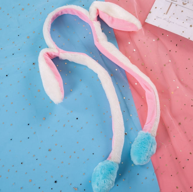 Rabbit ear plush toy