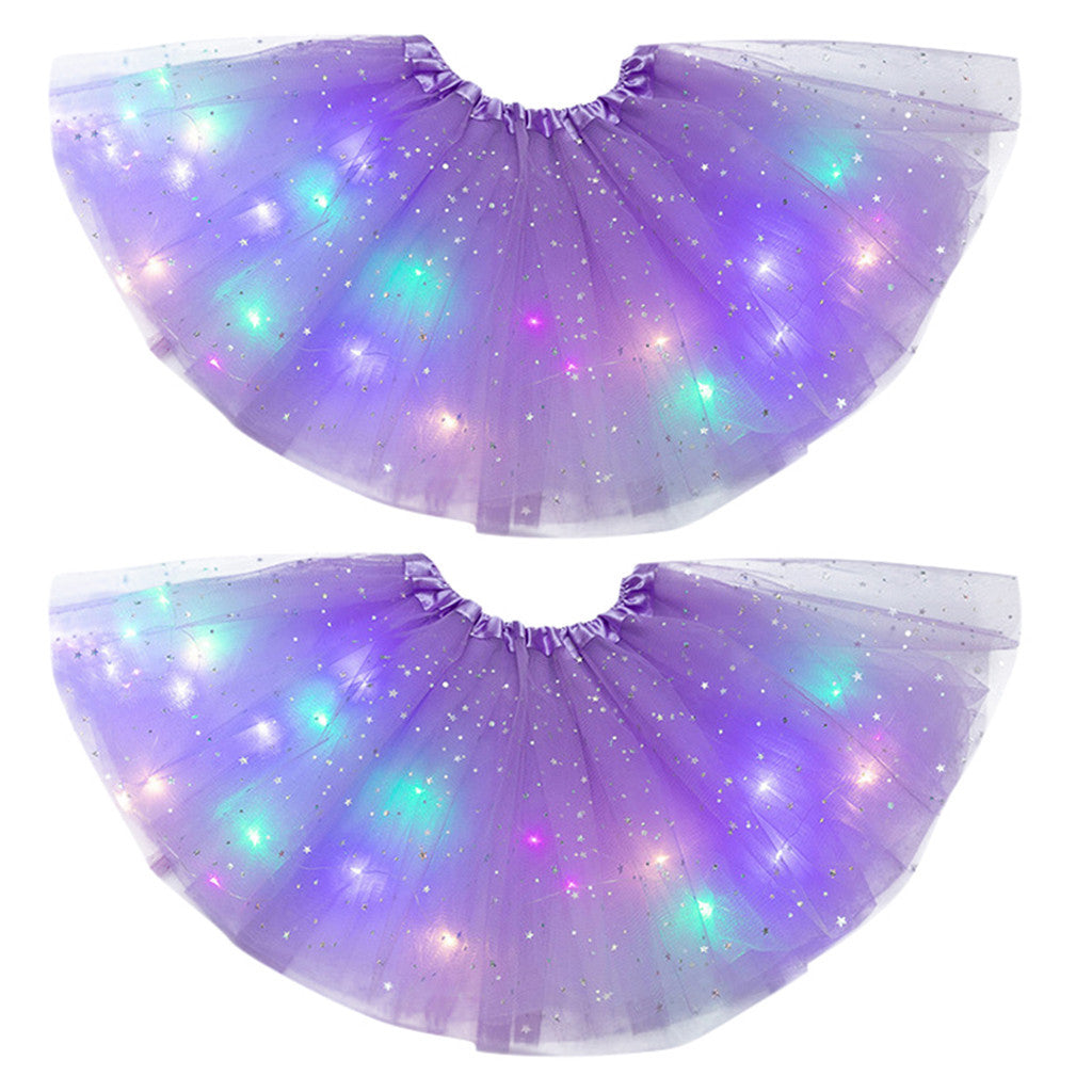 Tutu skirt sequins shiny skirt