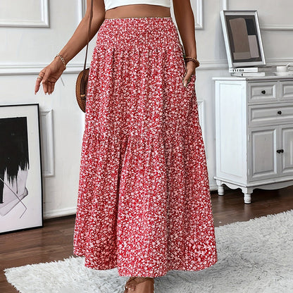 Professional Elegant Suede Fringe Rivet Short Skirt - Polyester Elastane (90%/10%, Brown, S-XL)