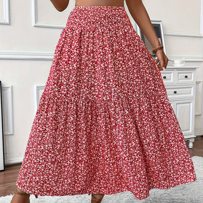 Professional Elegant Suede Fringe Rivet Short Skirt - Polyester Elastane (90%/10%, Brown, S-XL)