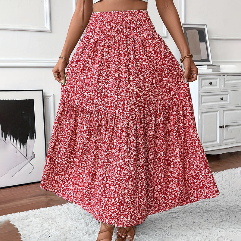 Professional Elegant Suede Fringe Rivet Short Skirt - Polyester Elastane (90%/10%, Brown, S-XL)