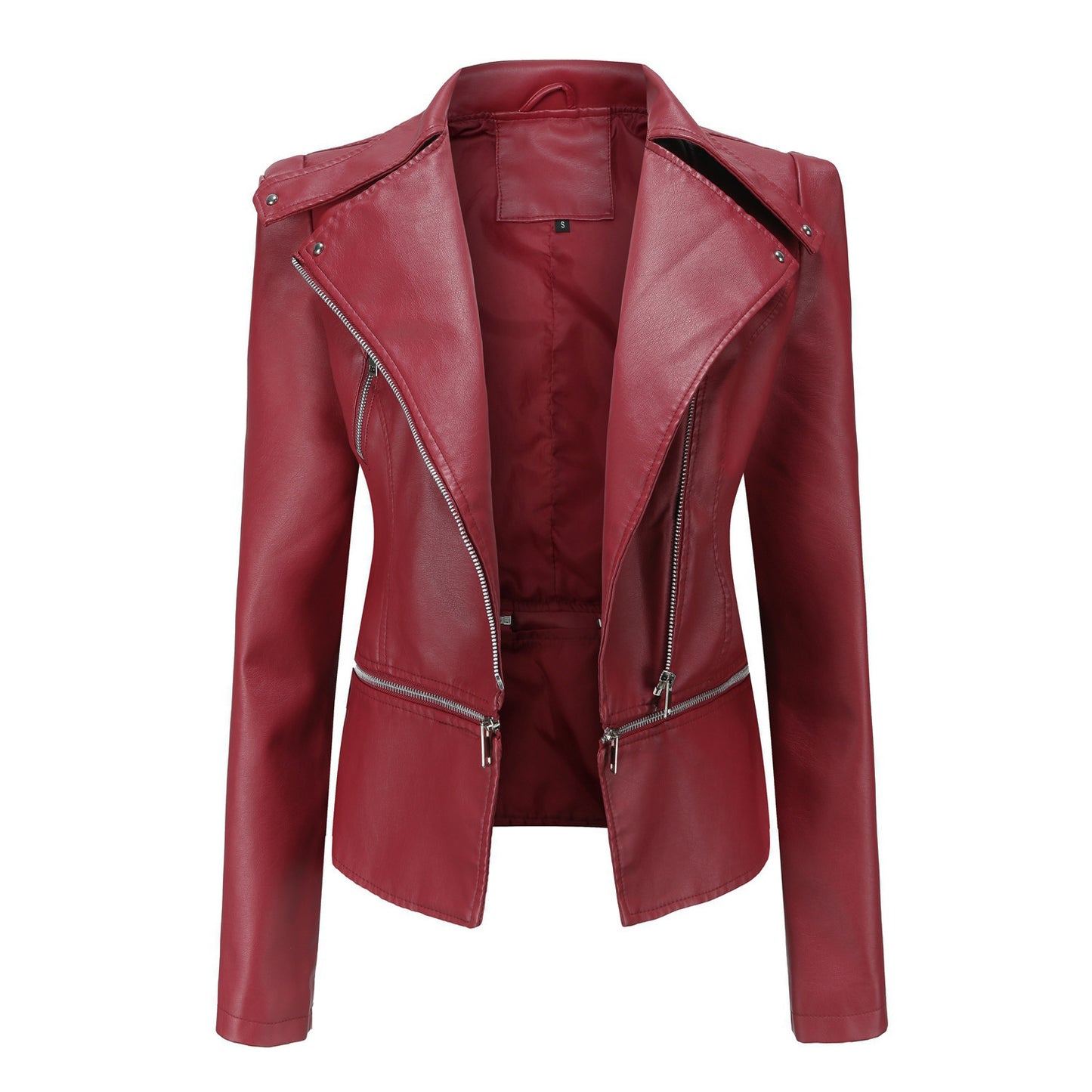 Veste de moto en cuir