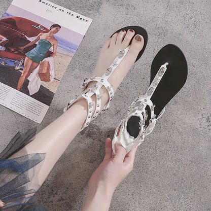 Herringbone sandals