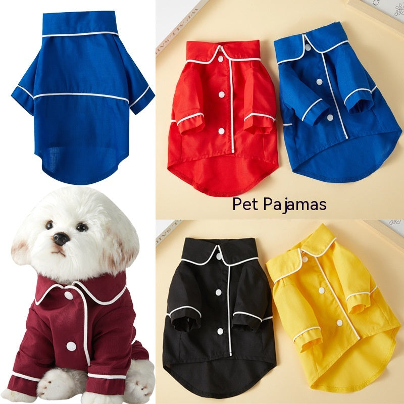 Pet Pyjamas Hund Pyjamas Liten hund Kattkläder