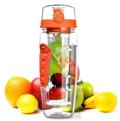 Infuseur à fruits gratuit, flacon shaker à jus, flacon à bière