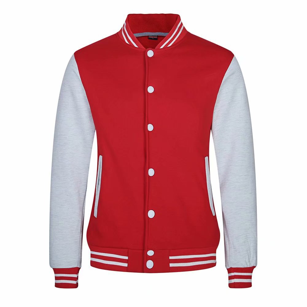 Uniforme de baseball rembourré à boutons, veste de sport cardigan pour hommes et femmes