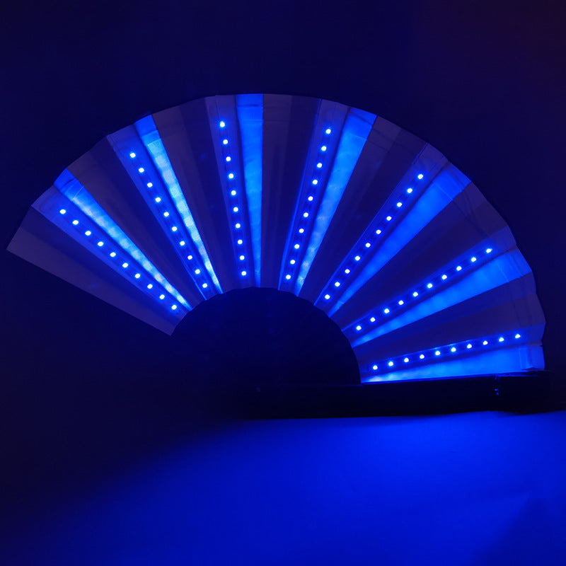 LED Luminous Fan Color Folding Fan