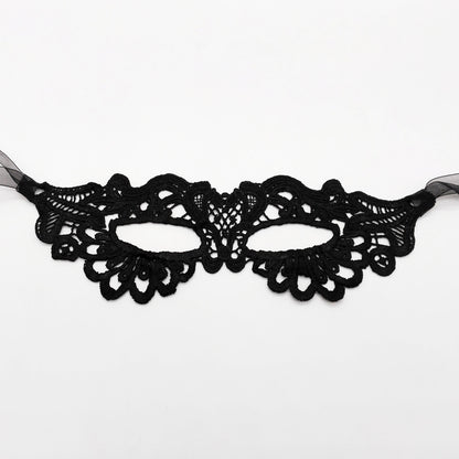 Bal Party Lace Double Gaze Eye Mask Unshaped Festival Supplies