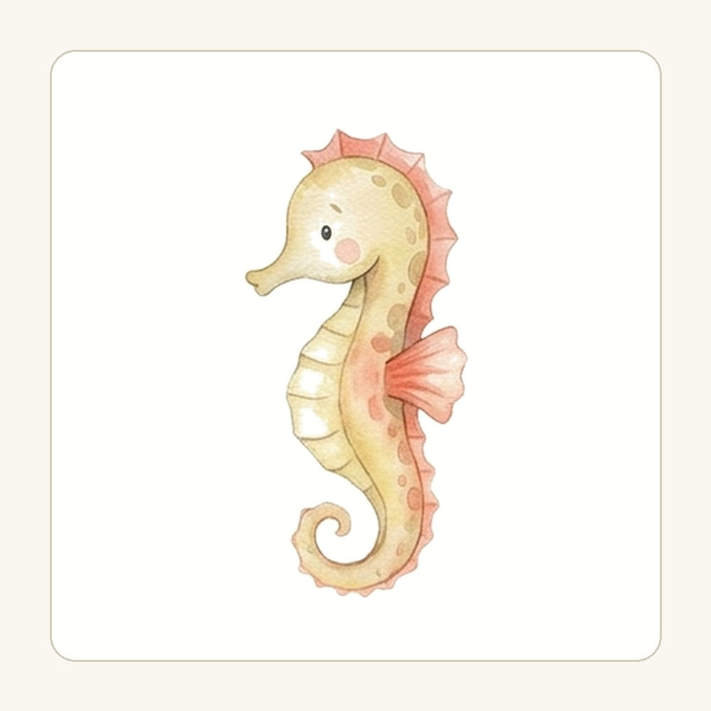 Sjöhäst – transparent PNG-motiv (clipart)