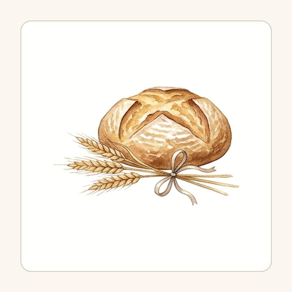 Surdegsbröd – transparent PNG-motiv (clipart)