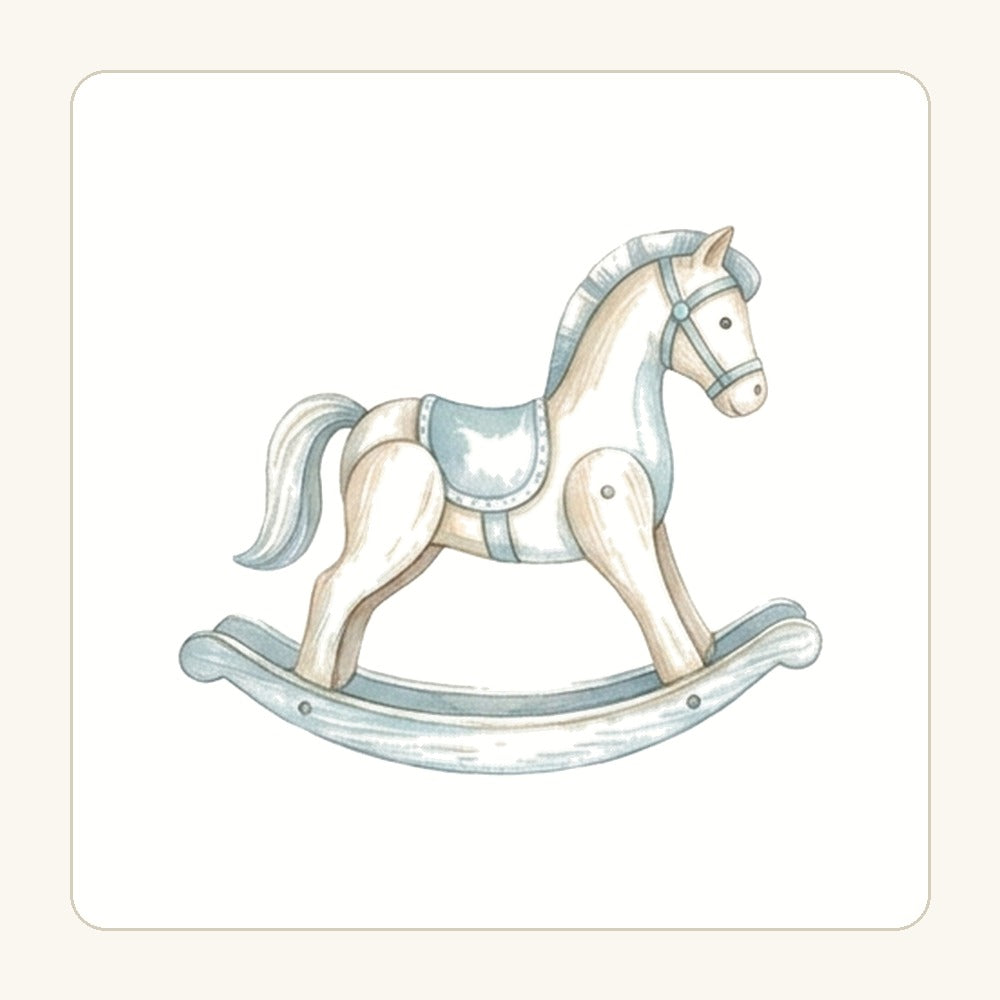 Gunghäst – transparent PNG-motiv (clipart)