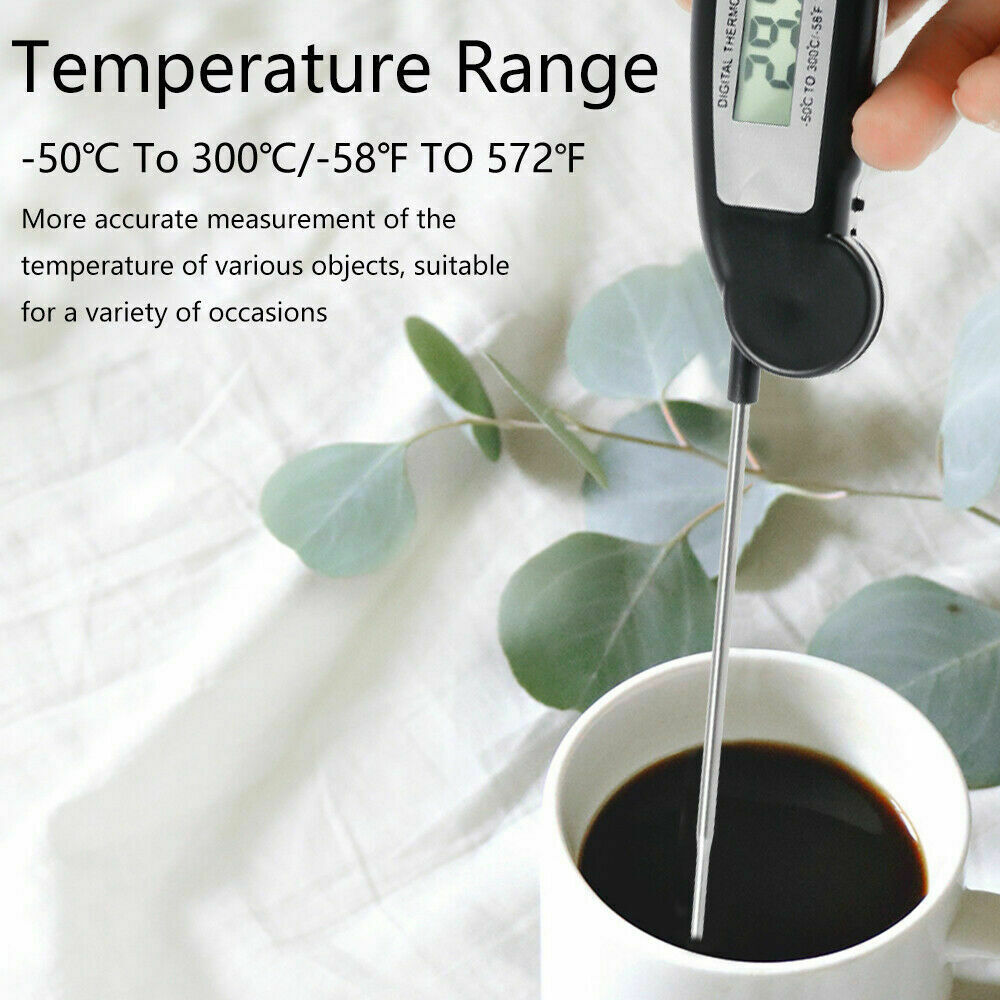 Instant-Read kötttermometer Digital elektronisk mat temp kök matlagning Grill