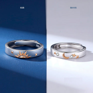 925 Sterling Silver Couple Rings For Women And Men