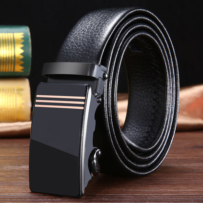 Men's Business Acrylic Automatic Belt