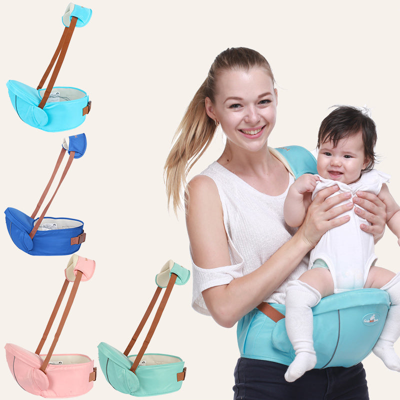 Porte-bébé Midja Nyfödda bära säte Moder Hip Seat Baby Hållare Ansträngningslösa tillbehör 2 I 1 Spädbar Sling Resa Portabelt