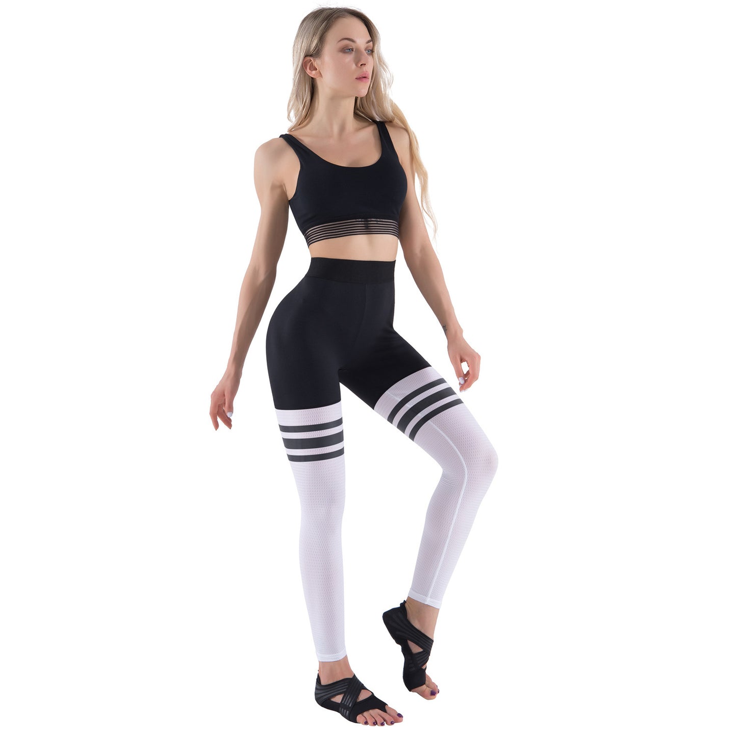 Pantalon slim extensible pour danse et yoga