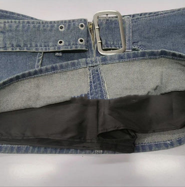 Womens Summer Fashion Denim Skirt