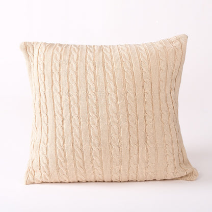 Acrylic Knit Cushion Reversible Office