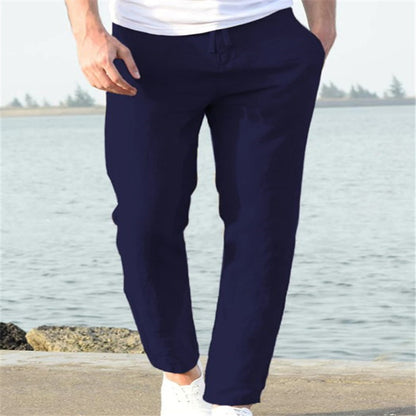 Men's Linen Summer Casual Fashion Pants