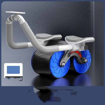 Abdominal Wheel Automatic Rebound AB Roller - Professional Abdominal Wheel Elbow Support for Men and Women - Premium Belly Slimming and Fitness Equipment