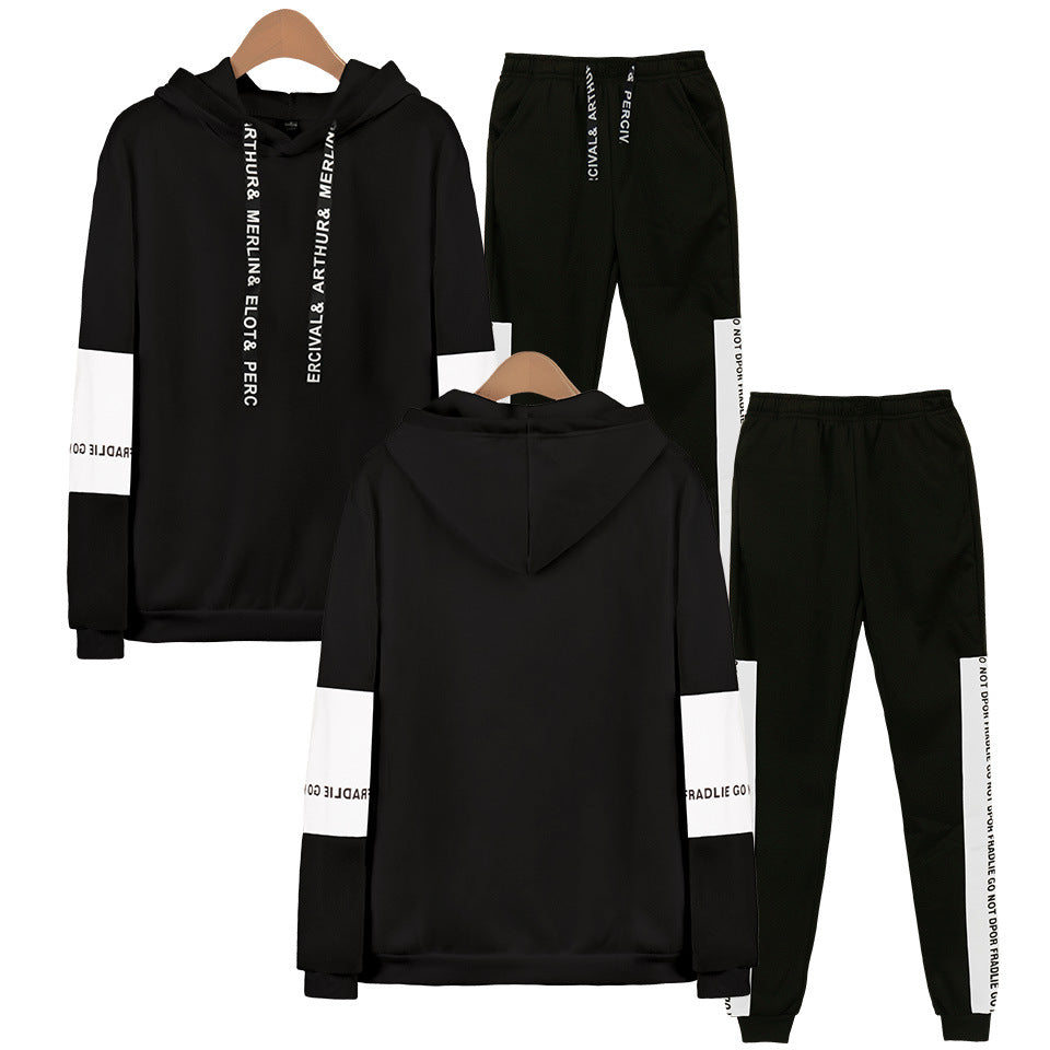 Sweater Suit Solid Color Wholesale Leggings Trousers Two Piece Set