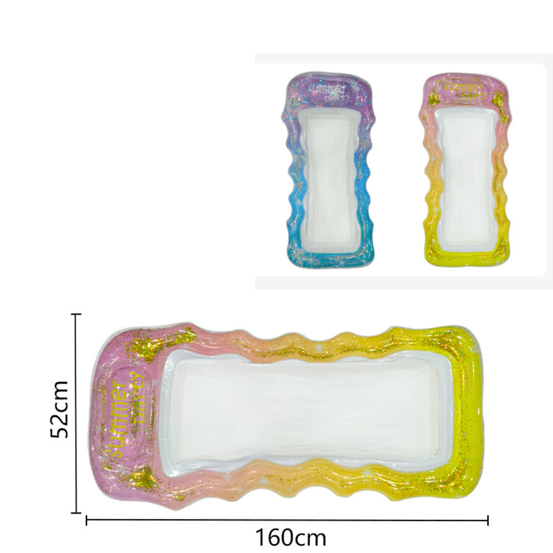Holiday Pool Float - Stylish Sequin Design